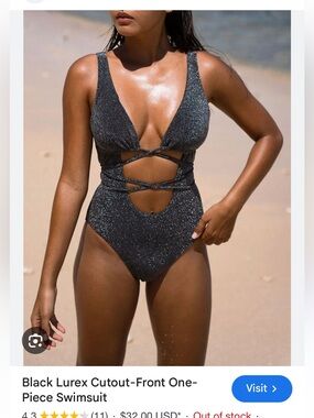 Berlook Sparkly Swimsuit
